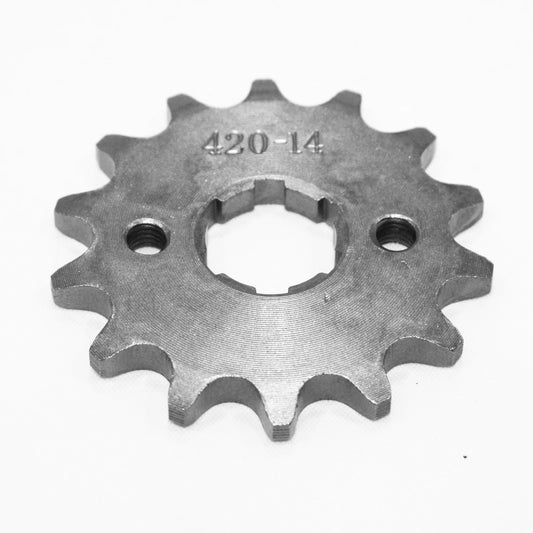 14T 20mm Front Sprocket for PIT TRAIL QUAD DIRT BIKE ATV BUGGY