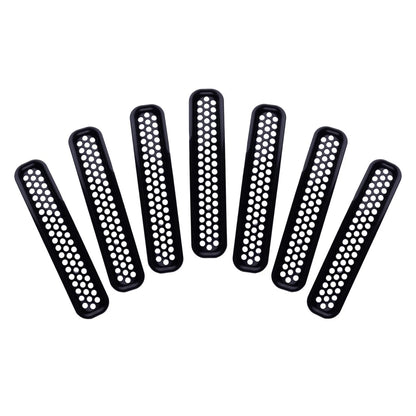 Bumper Grille Cover Mesh Guard for Jeep Wrangler (1997-2006)
