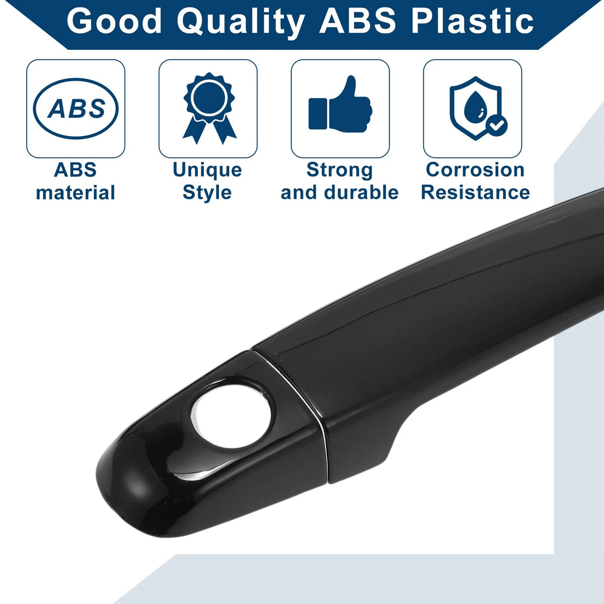 Door Handle Cover Trim for Toyota Camry (2007-2011) Black
