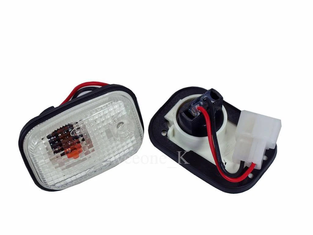 White Side Marker Turn Signal Light for Nissan D21 (1995-1998)