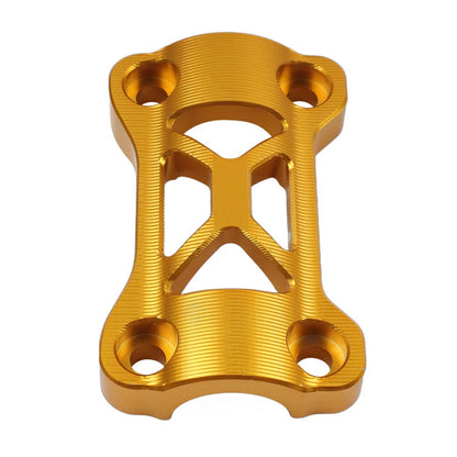 Gold Handlebar Riser Mount Clamp Cover for Honda CB500X (2019-2022)
