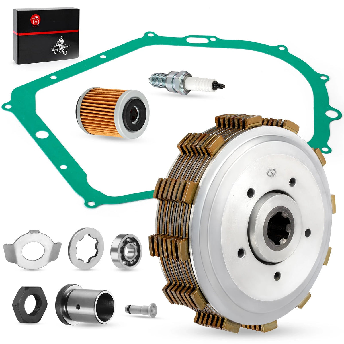 Heavy Duty Clutch Assembly w/ Lock Washer for Yamaha Raptor 350 (2004–2013)
