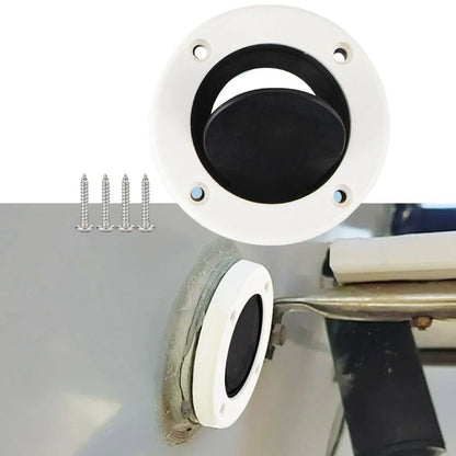 Boat Drain Check Valve 71mm ABS Plastic for Fresh/Salt Water Boats
