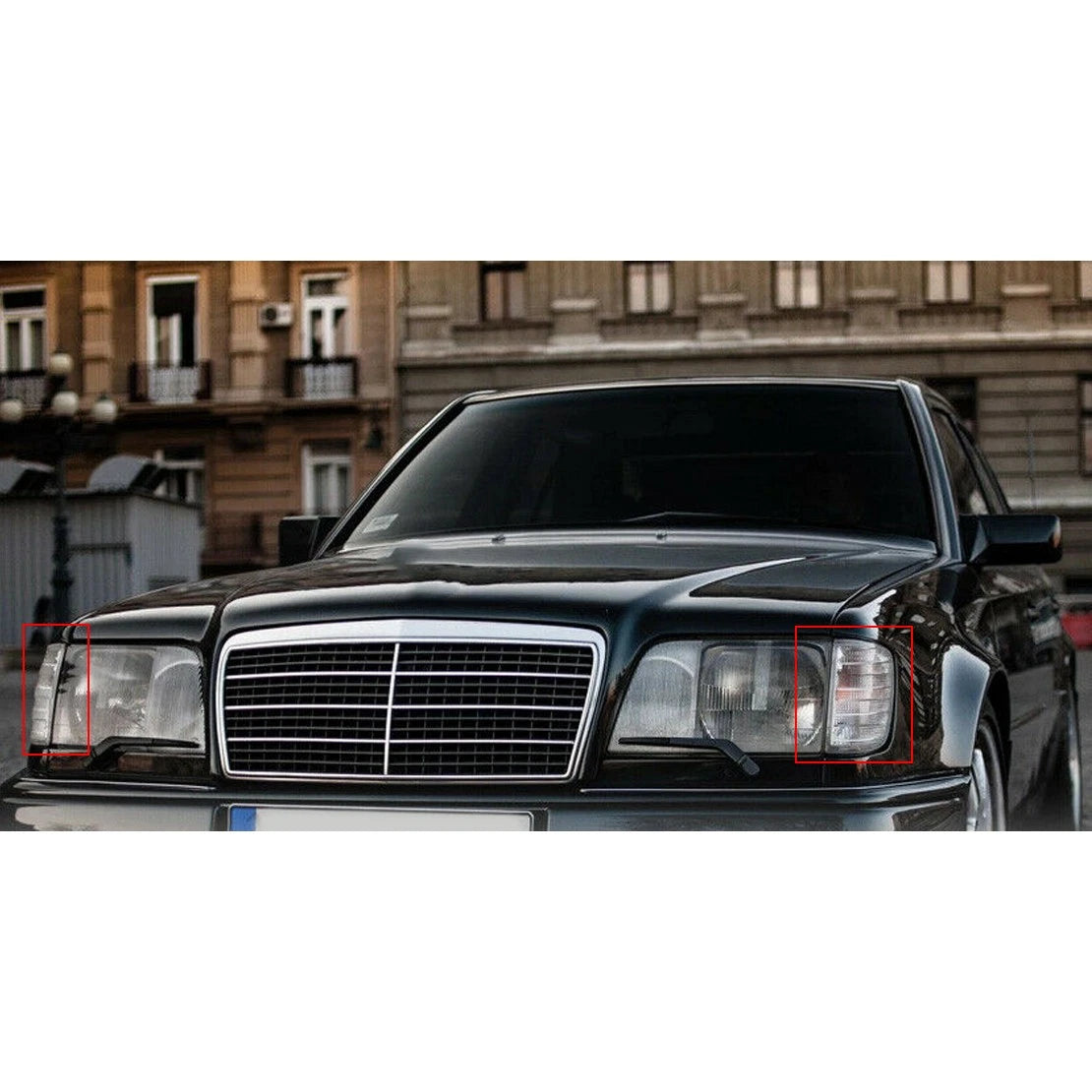 Corner Light Turn Signal Cover for Benz E-Class W124 (1985-1995)