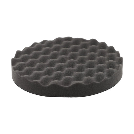 2 x 8in Black Car Round Foam Polishing Pad Waxing Foam Sealing Tool