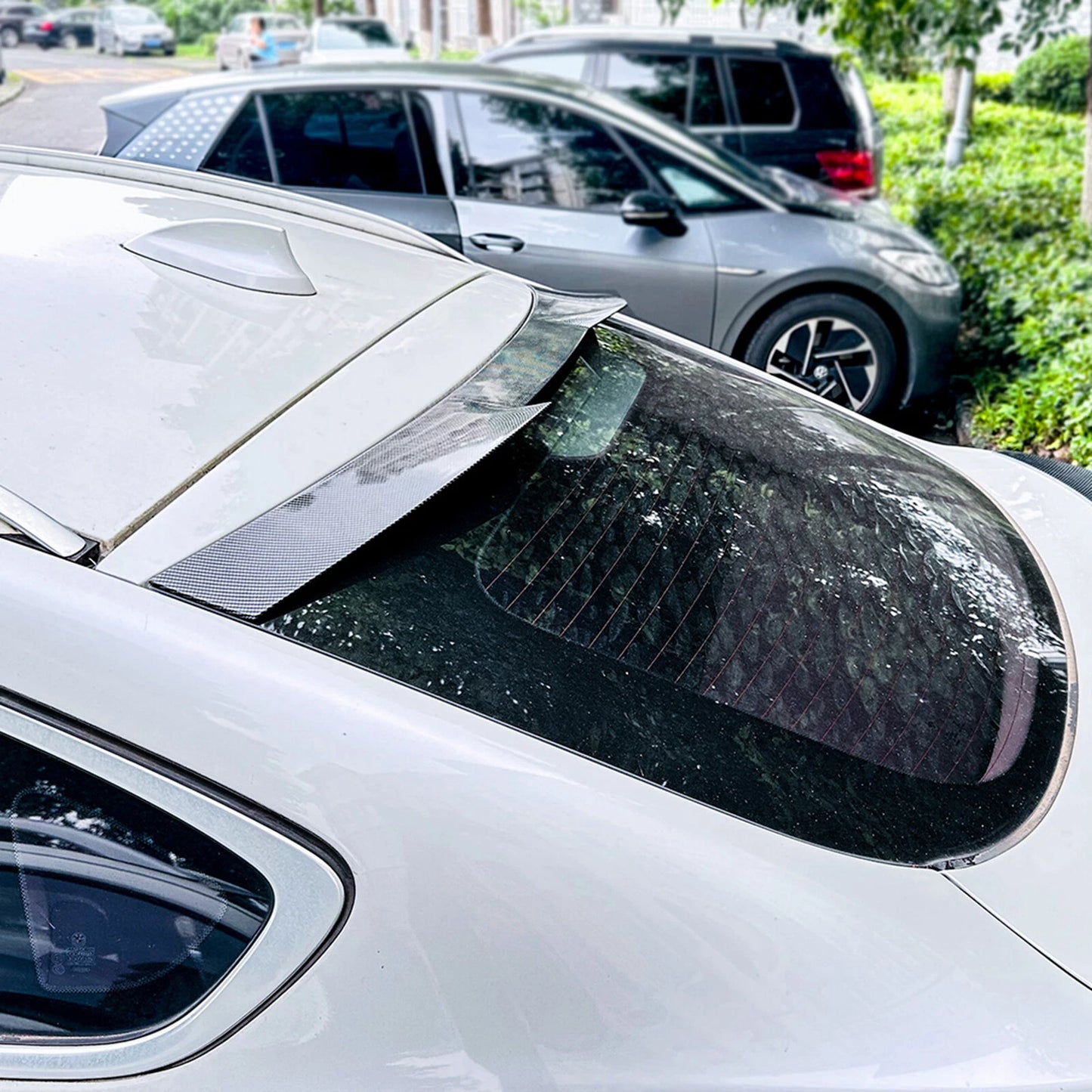 1pc Rear Boot Spoiler Lip for BMW X4 F26 (2014-2018) Carbon Look