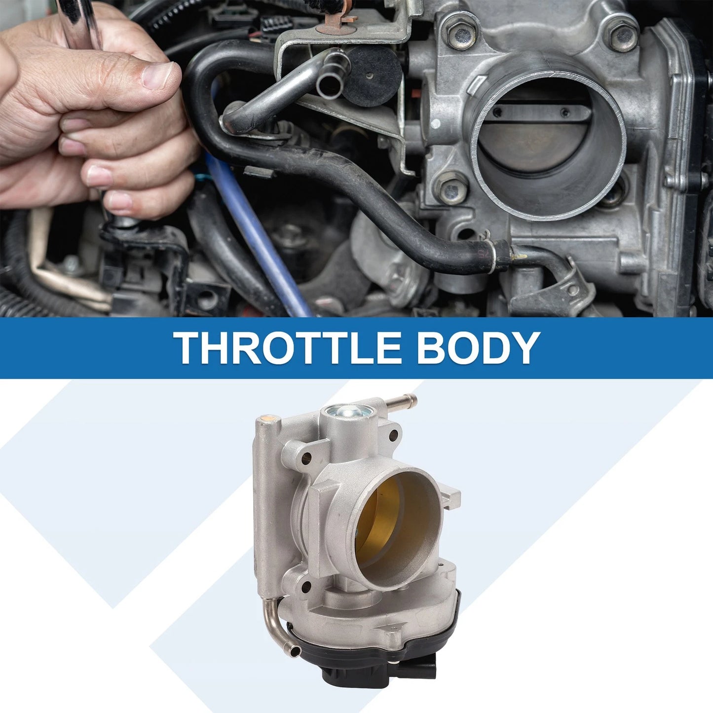 Throttle Body for Ford Five Hundred, Freestyle, Mercury Montego (2005-2007)