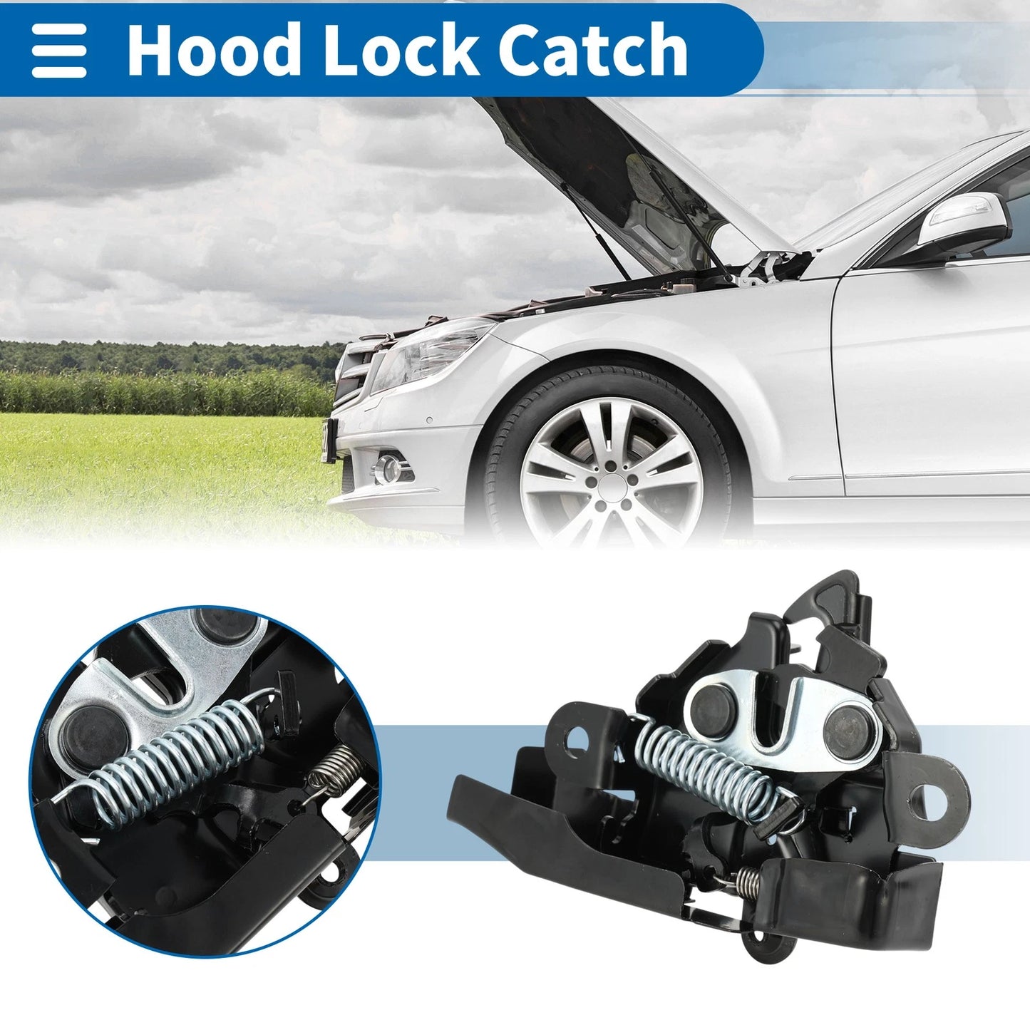 Hood Latch Assembly / 1 Pc for Toyota Camry (2012–2014)