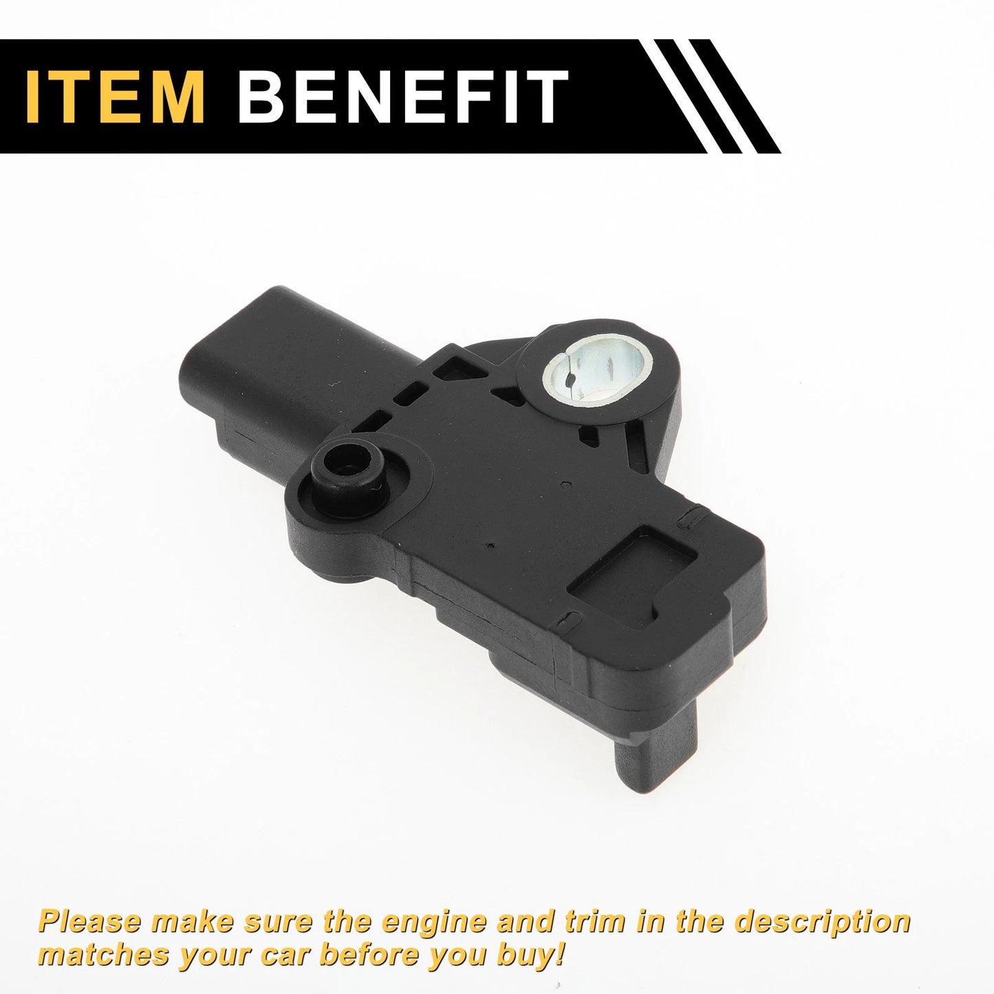 Crankshaft Position Sensor for PEUGEOT 407 Saloon 2.0 (2009-2010)
