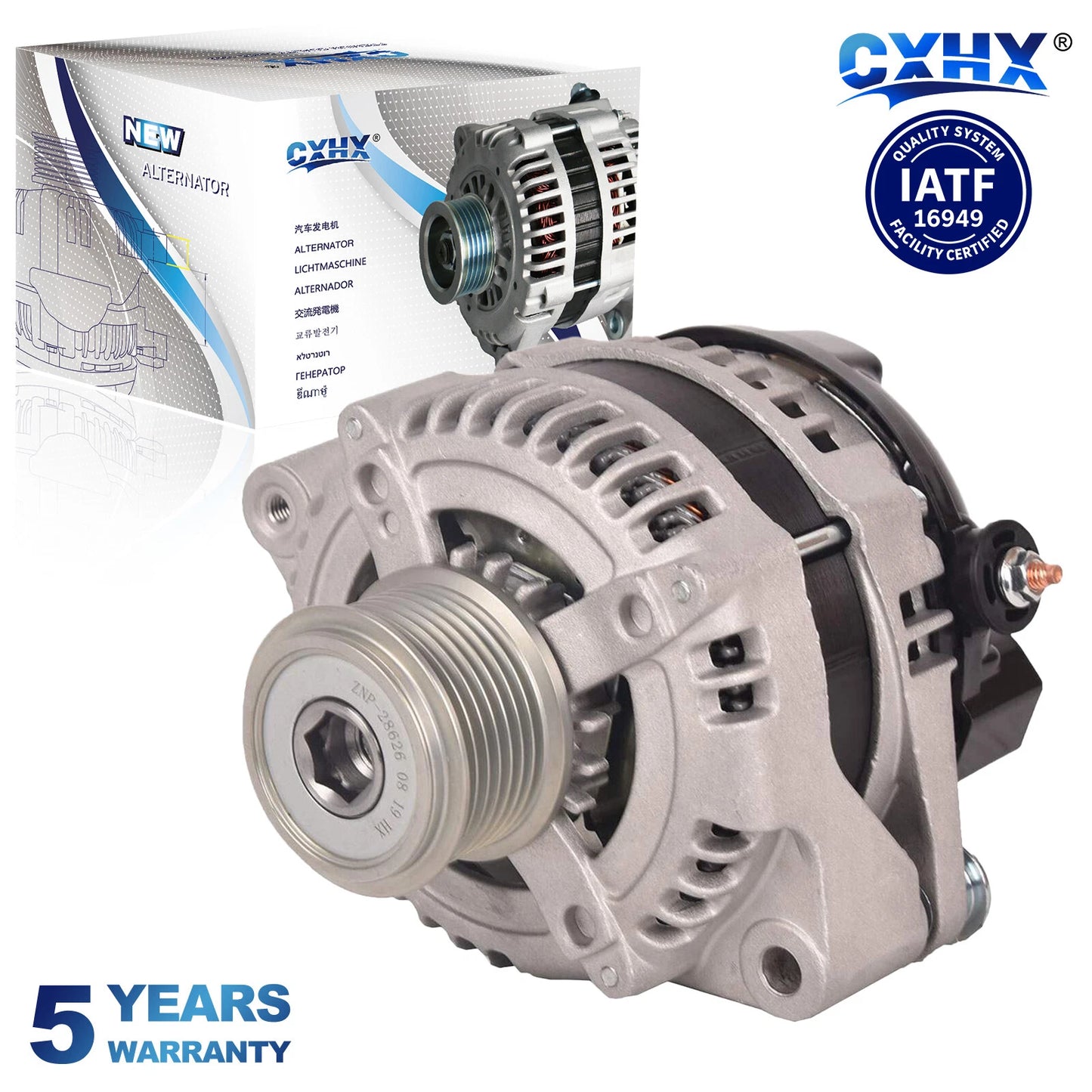 12V Alternator 150A for Toyota Hilux HiAce Landcruiser Prado 3.0L Turbo