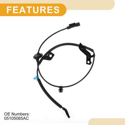 ABS Wheel Speed Sensor for Dodge Caliber Rear Left (2007-2012)