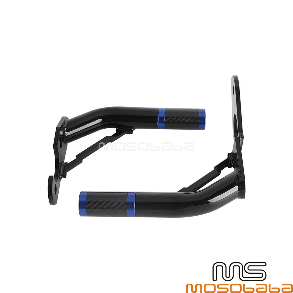 Rear Passenger Peg Crash Bar w/ Frame Slider for Harley Softail Street Bob
