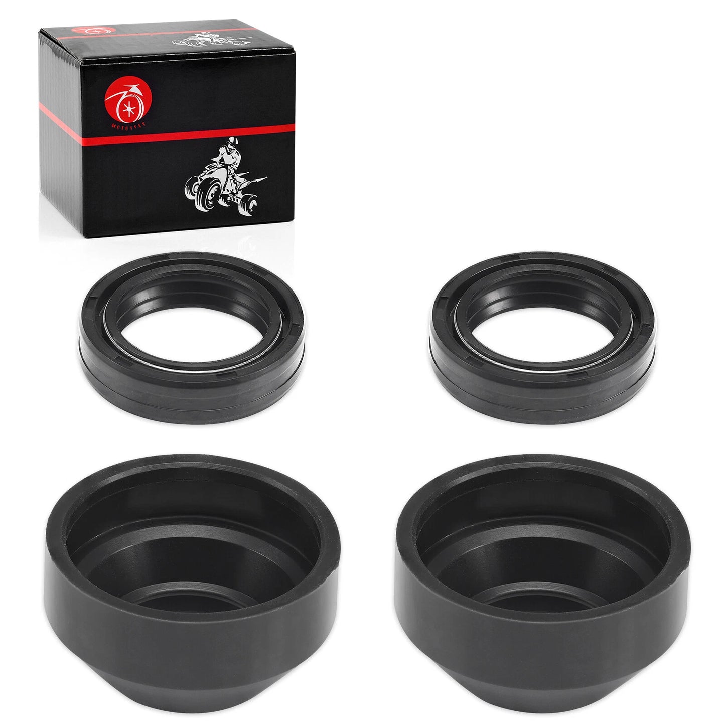 Fork Dust Seal Kit for Yamaha XS360 XS360-2 XS400 XS400-2 XS400-S (1976–1981)