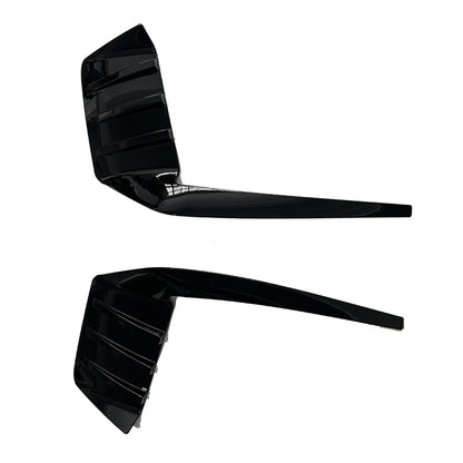2 x Rear Bumper Side Corner Covers for BMW M2 G87 (2023-2025) Gloss Black