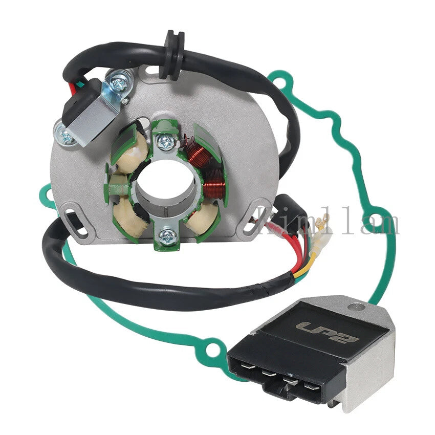 Stator Coil, Regulator, Gasket for KTM 125 200 MXC 2000-2003, SX EXC 2000-2004