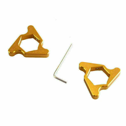 22mm Motorcycle Fork Preload Adjusters for Suzuki Honda Kawasaki Gold