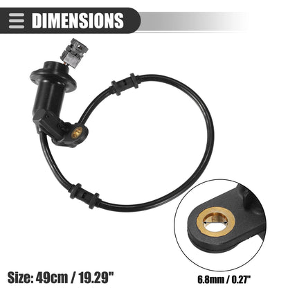 Rear Right ABS Wheel Speed Sensor for Mercedes-Benz (2010-2015)