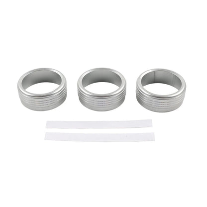 AC Climate Control Knob Ring Covers for Subaru Forester XV Crosstrek WRX STi