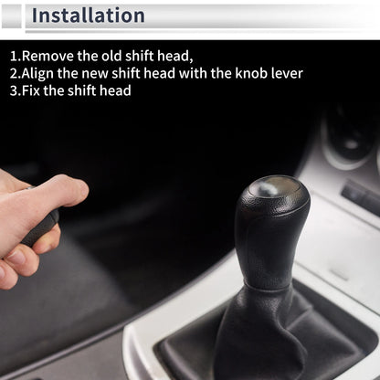 5 Speed Manual Gear Shifter Knob for Mitsubishi ASX (2013-2015) Black