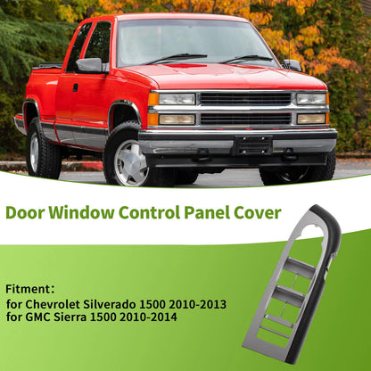 Bezel Cover Window Switch for Chevrolet Silverado 1500 (2010-2013)
