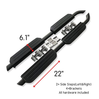 Running Boards Side Steps Nerf Bars for Land Rover Defender 110 (2020-2023)