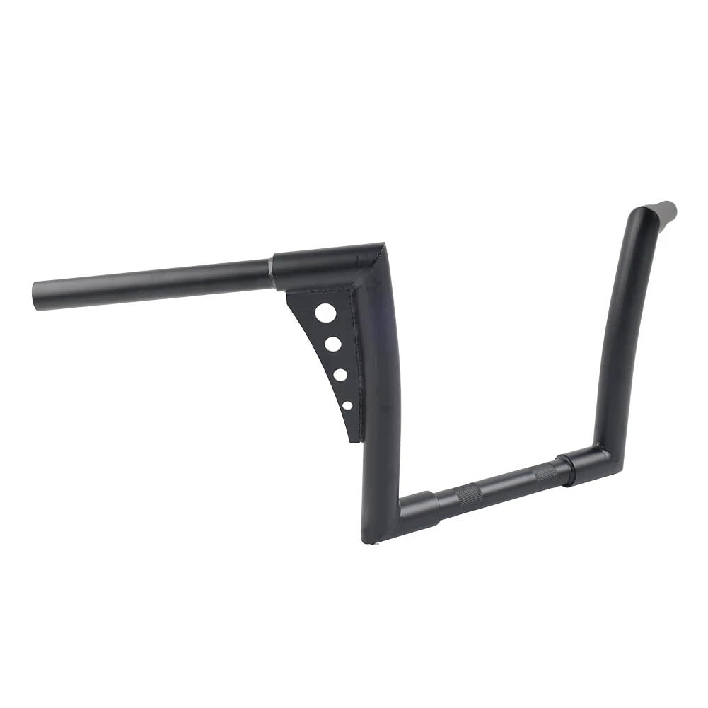 10" Rise Ape Hanger Handlebar Black for Harley Sportster Softail Dyna (2004-2023)
