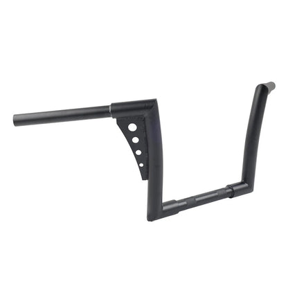 10" Rise Ape Hanger Handlebar Black for Harley Sportster Softail Dyna (2004-2023)