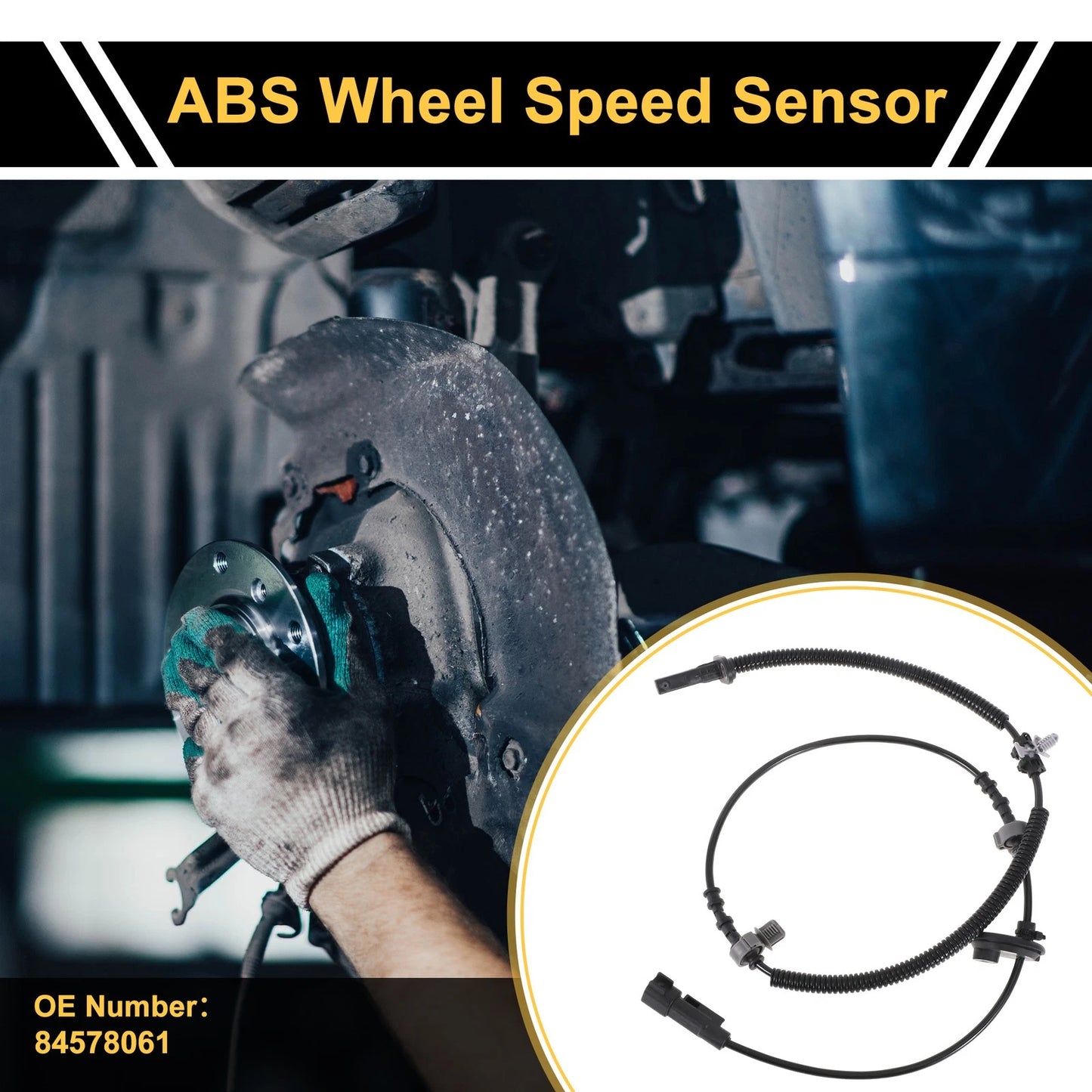 ABS Wheel Speed Sensor Front Left for Chevrolet Blazer