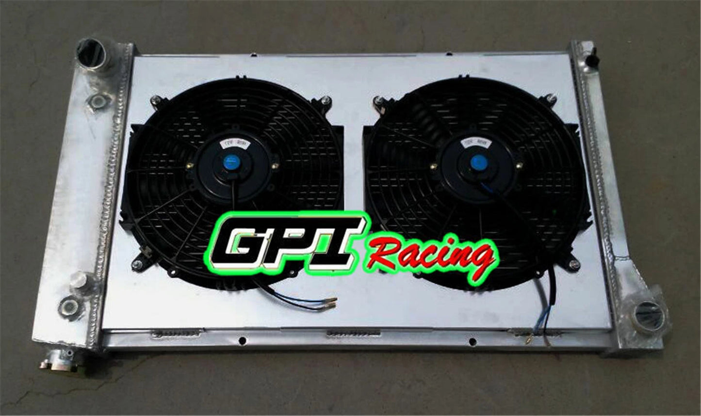 62mm 3ROW Aluminum Radiator + Shroud for Chevrolet Veraneio (1967-1972)