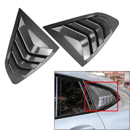 Rear Window Shutter Louver Cover Trim for BMW X4 G02 M40i (2018-2024)