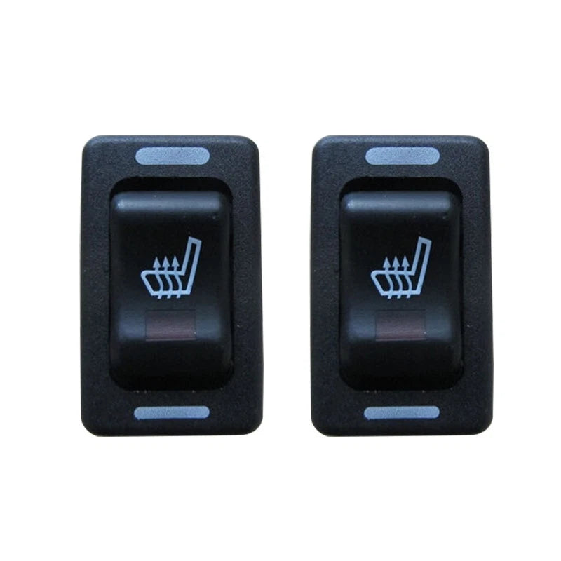 Heated Carbon Fiber Seat Heater Kit for Universal Car Cushion DC 12V
