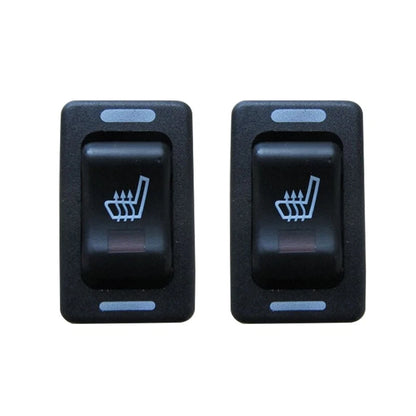 Heated Carbon Fiber Seat Heater Kit for Universal Car Cushion DC 12V