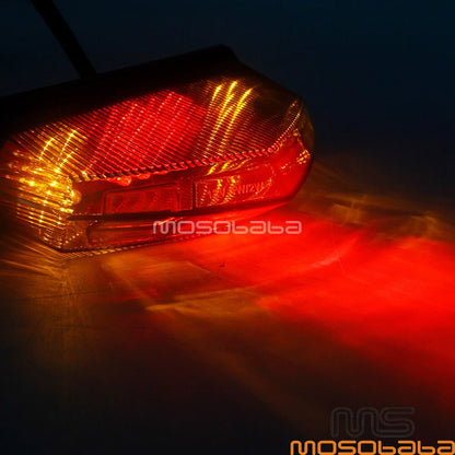 Rear Turn Signal Brake Tail Light for Harley Chopper Bobber & Suzuki LTZ