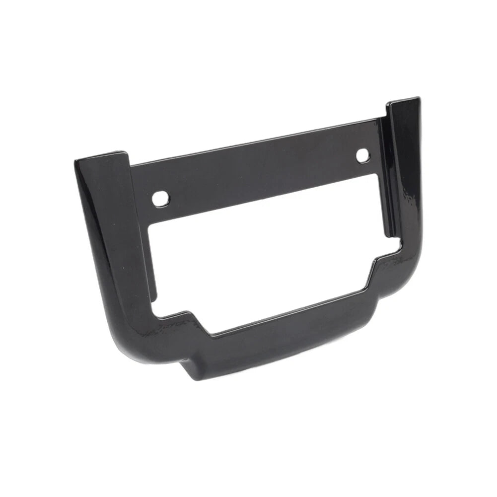 Black Rear License Plate Frame Mount for Harley Tri Glide Ultra Classic (11-23)
