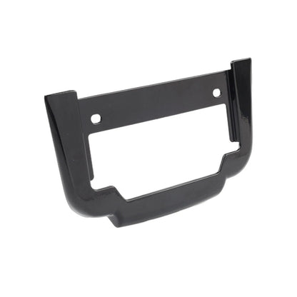 Black Rear License Plate Frame Mount for Harley Tri Glide Ultra Classic (11-23)