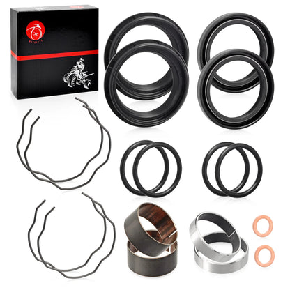 Fork Bushing Dust Oil Seal for Yamaha V-Star 650/950/1100/1300 MT07 XSR700 (2002–2023)
