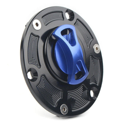 Fuel Gas Tank Cap Cover for Aprilia RS125 RS250 RSV1000 Tiger 800 Blue
