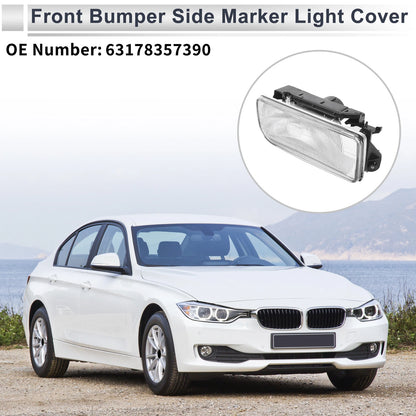 Right Front Bumper Side Marker Light Cover for BMW 3 Series (2012-2019)