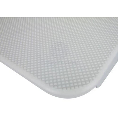 Footrest Folding White Aluminium Frame with HDPE Step for Various Models