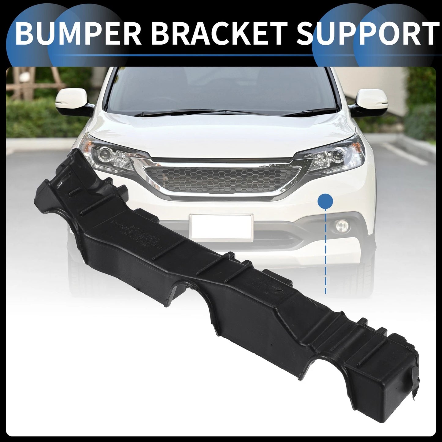 Left Front Bumper Retainer Bracket for Kia Rio (2012-2017)
