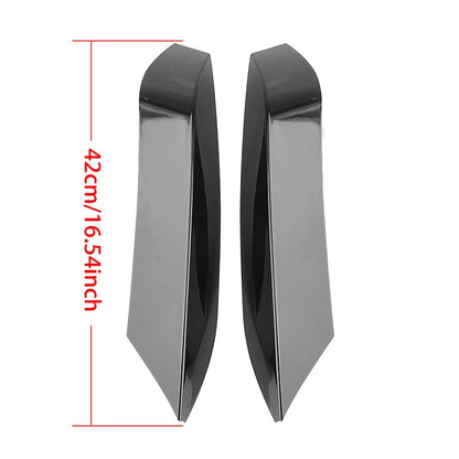 Front & Rear Bumper Splitter Lip Spoiler Black for BMW F80 M3 F82 F83 M4 (14-20)