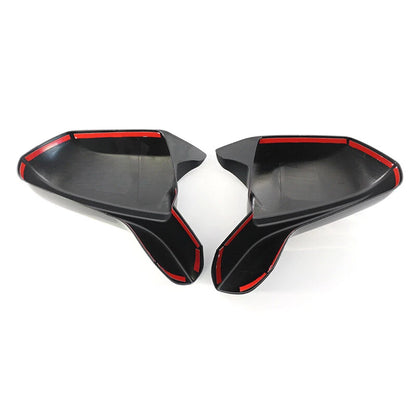 Chevy Camaro Side Mirror Cover Overlay, Carbon Look, 2016-2021 (2 x)