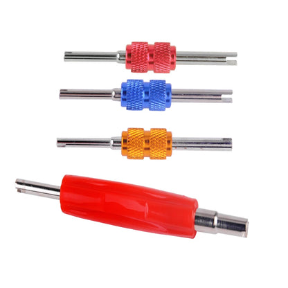 4pcs Valve Stem Core Removal Tool Set for Car Tire Repair