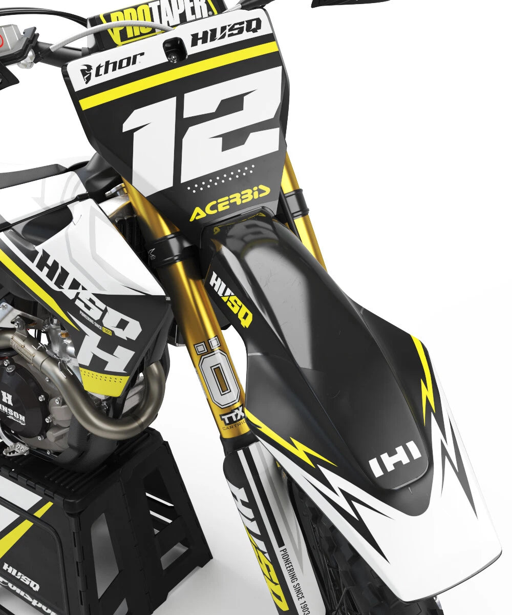 Husqvarna TC 85 Custom Graphic Kit HERO Decals Stickers (2018-2023)