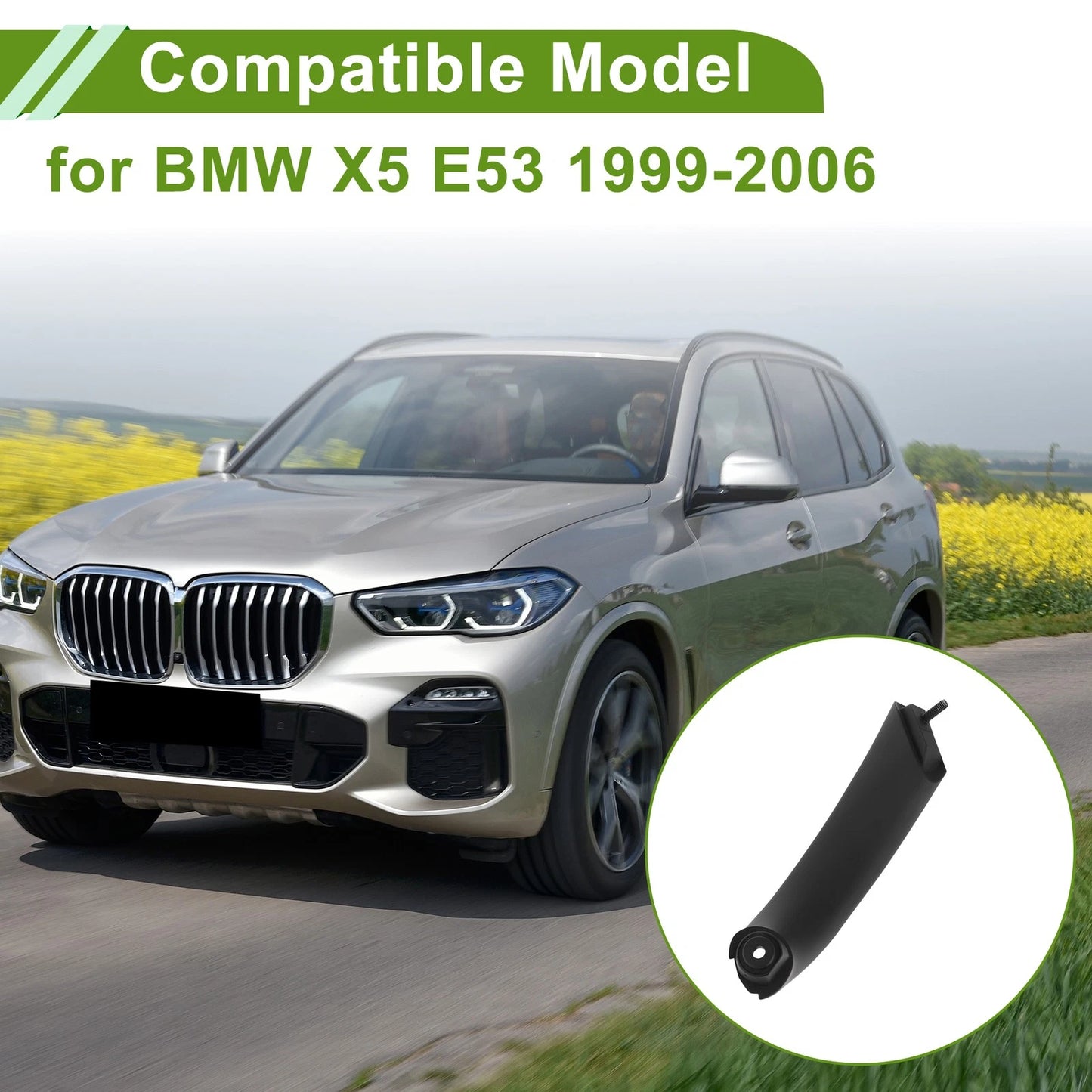 Door Panel Handle Pull Trim Cover for BMW X5 E53 (1999 - 2006)