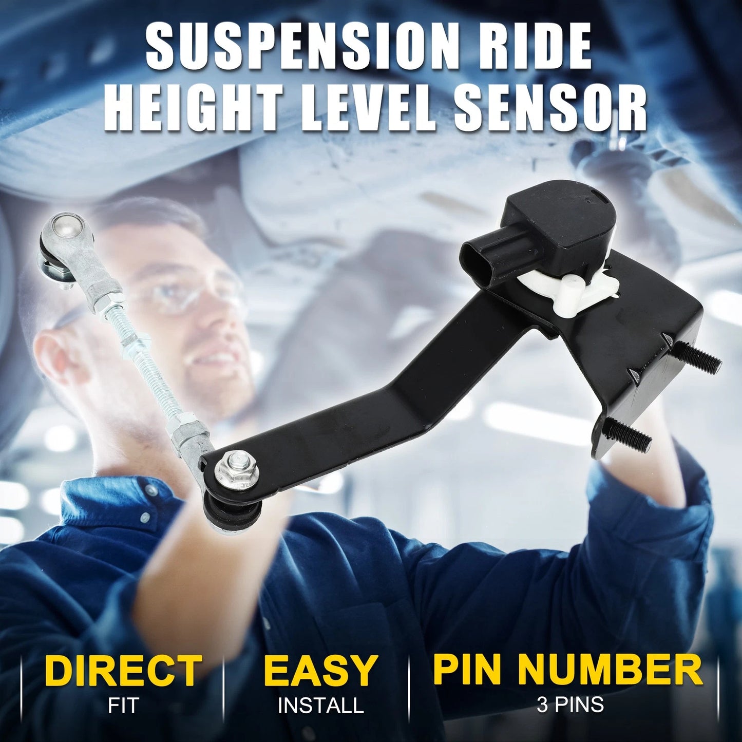 Air Suspension Ride Height Level Sensor 1 Pc for Toyota Avalon