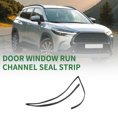 Front Right Door Window Run Channel Seal Strip for Toyota