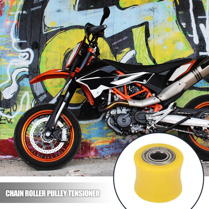10mm Chain Roller Pulley Tensioner Wheel Guide for Motorcycle ATV Dirt Bike