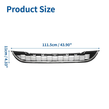 Front Lower Bumper Grille for Honda CR-V 2010-2011 Black