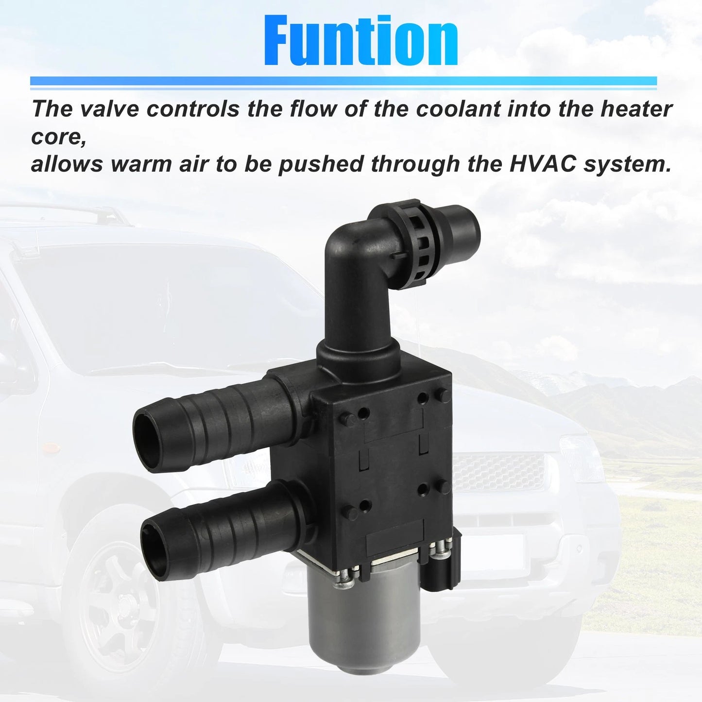 Engine Heater Control Valve Solenoid for Ford Escape (2013-2019)